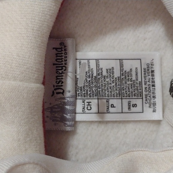 DISNEY Mickey COLLECTORS 55 Anniversary ZipUp Hoodie w 3D Logo on Back!! - Picture 8 of 11